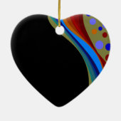 Folgen Sie Ihren Traum-Regenbogen und Keramikornament (Hinten)