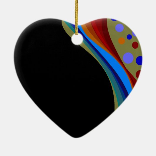 Folgen Sie Ihren Traum-Regenbogen und Keramikornament (Hinten)