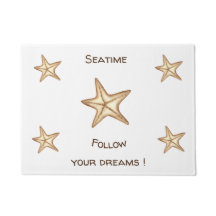 Folgen Sie Ihren Träumen Aquarell Seatime Starfish