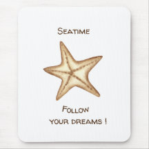 Folgen Sie Ihren Träumen Aquarell Seatime Starfish