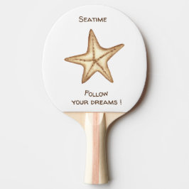 Folgen Sie Ihren Träumen Aquarell Seatime Starfish Tischtennis Schläger