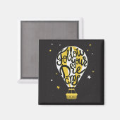 Folgen Sie Ihren Träumen Ballon Magnet (Vorderseite/Rückseite)