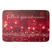 Folgen Sie Ihren Träumen Bath Mat Badematte (Vorderseite)