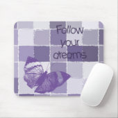 Folgen Sie Ihren Träumen Butterfly Mousepad (Mit Mouse)