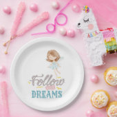 Folgen Sie Ihren Träumen Fairy Pappteller (Party)