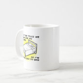 Folgen Sie Ihren Träumen Funny Mug Kaffeetasse (Vorderseite Links)