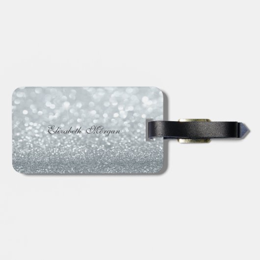 Folgen Sie Ihren Träumen, Glitterie, Heelsen, Viol Gepäckanhänger (Rückseite horizontal)