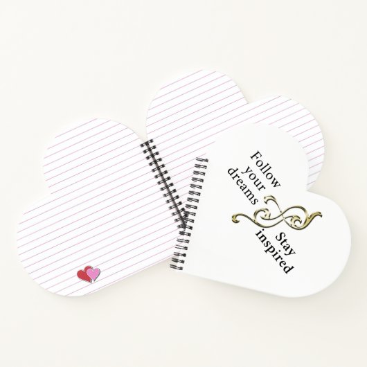 Folgen Sie Ihren Träumen - Inspirationsarmband für Notizblock (Innenseite)