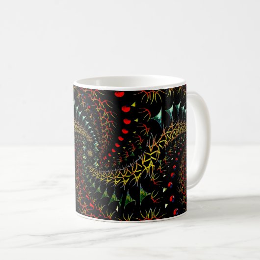 Folgen Sie Ihren Träumen Kaffeetasse (VorderseiteRechts)