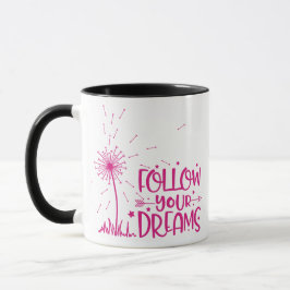FOLGEN SIE IHREN TRÄUMEN - Kronleuchter Tasse