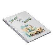 Folgen Sie Ihren Träumen niedliche Auto Aquarell Notizblock (Rechte Seite)