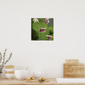 Folgen Sie Ihren Träumen - Square Poster (Küche)