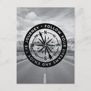 Folgen Sie Ihren Träumen und genießen Sie die Reis Postkarte