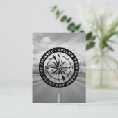 Folgen Sie Ihren Träumen und genießen Sie die Reis Postkarte (Stehend Vorderseite)