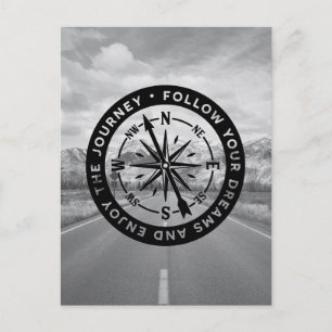 Folgen Sie Ihren Träumen und genießen Sie die Reis Postkarte