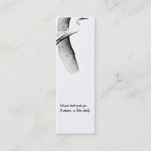 Folgen Sie Ihrer Herz/Zentao-Fotografie Mini Visitenkarte