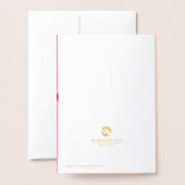 Folgen Sie Ihrer Herzinfarktkarte Folienkarte (Rückseite mit Umschlag)