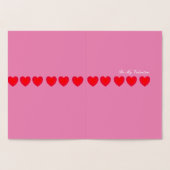 Folgen Sie Ihrer Herzinfarktkarte Folienkarte (Innenseite)