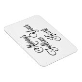 Folgen Sie immer Ihrem Herzen Magnet (Rechte Seite)