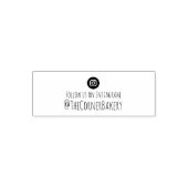 Folgen Sie Instagram Custom Permastempel (Design)