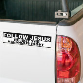"Folgen Sie Jesus - weisen Sie das Autoaufkleber (Auf Lkw)