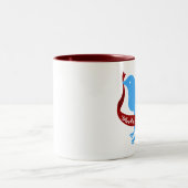 Folgen Sie mein tweeten Tasse (Mittel)