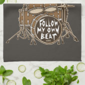 Folgen Sie meinem eigenen Schlag Küchentuch (Gefaltet)