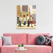 Folgen Sie mir 1995 Leinwanddruck (Insitu (Wohnzimmer))