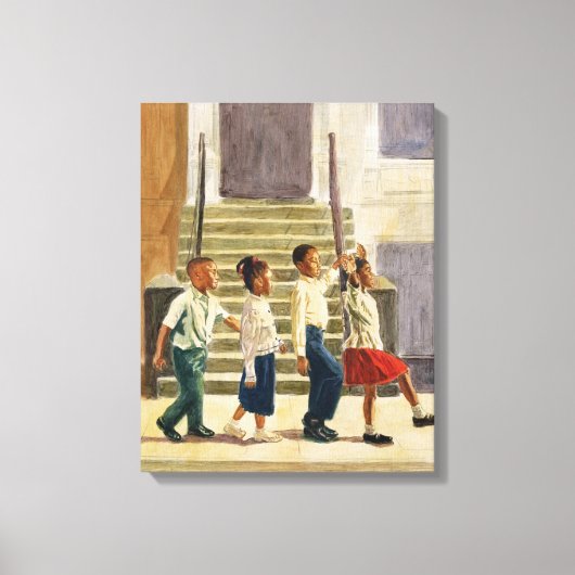 Folgen Sie mir 1995 Leinwanddruck (Vorderseite)