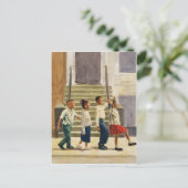 Folgen Sie mir 1995 Postkarte (Stehend Vorderseite)