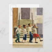 Folgen Sie mir 1995 Postkarte (Vorne/Hinten)