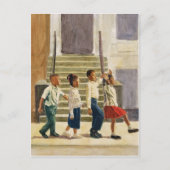 Folgen Sie mir 1995 Postkarte (Vorderseite)