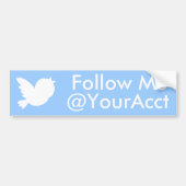 Folgen Sie mir Autoaufkleber (Vorne)