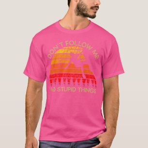 Folgen Sie mir beim Bouldering Rock Climbing T-Shirt