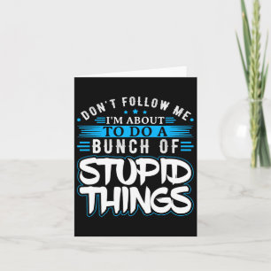 Folgen Sie mir, dass ich gerade einen Haufen von D Karte