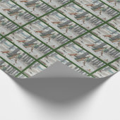 :Folgen Sie mir" Geschenkpapier (Ecke)