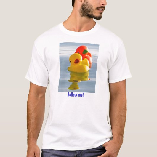 Folgen Sie mir - Hemd T-Shirt (Vorderseite)