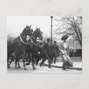Folgen Sie mir Jungs, 1908 Postkarte