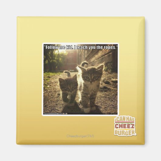 Folgen Sie mir Kid Magnet (Vorne)