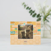 Folgen Sie mir Kid Postkarte (Stehend Vorderseite)