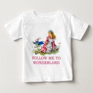 FOLGEN SIE MIR NACH WONDERLAND BABY T-SHIRT