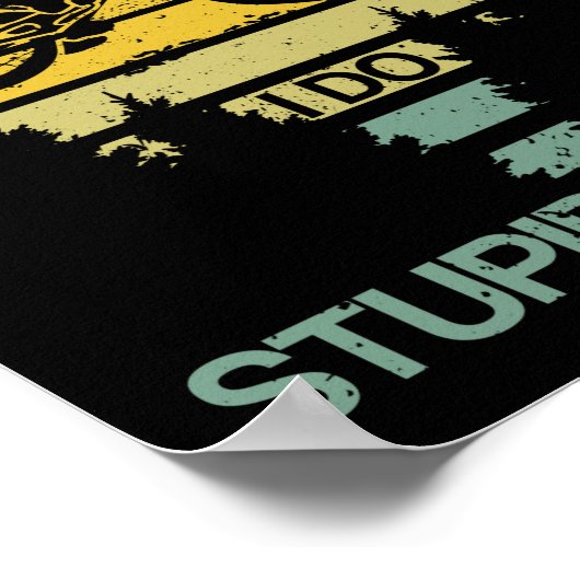 Folgen Sie mir nicht, ich tue dumme Dinge, die zur Poster (Ecke)