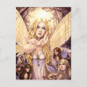 Folgen Sie mir Postkarte (Vorderseite)