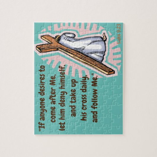 Folgen Sie mir Puzzle (Vertikal)