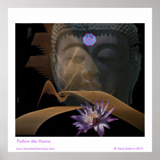 Folgen Sie mir Zuhause Poster