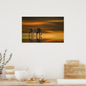 Folgen Sie mir zwei Poster (Küche)