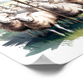 Folgen Sie seinem Christlichen Kinderzimmer & Kids Poster (Ecke)