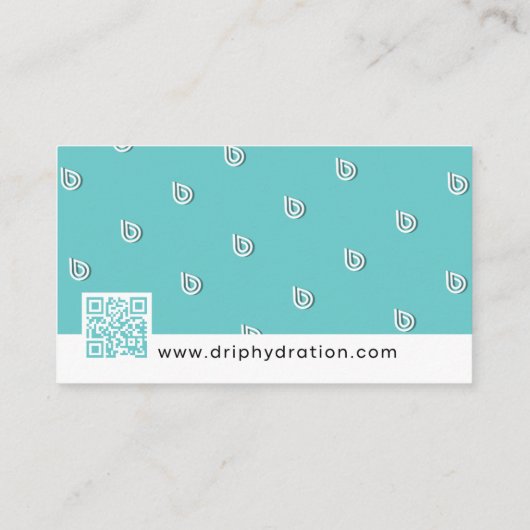 Folgen Sie uns Business Card Visitenkarte (Rückseite)