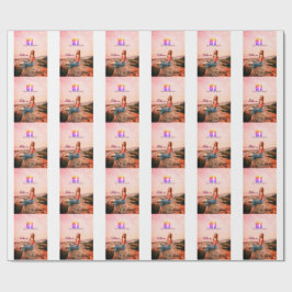 Folgen Sie uns Facebook-Benutzername Social Media  Geschenkpapier