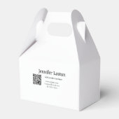 folgen Sie uns facebook Benutzername Social Media  Geschenkschachtel (Rückseite)